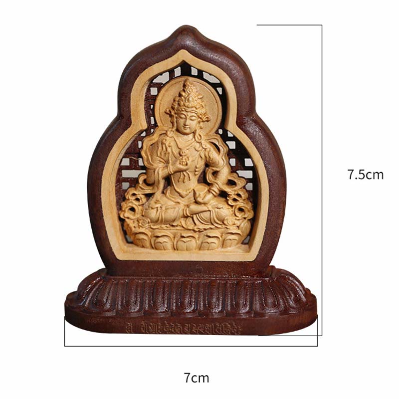 金剛薩埵仏 木彫り 慈悲の像 置物 装飾 - image 5