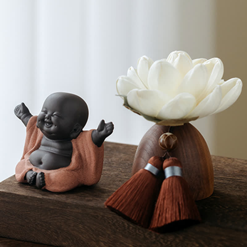 黒桃の木の仏花の癒しの装飾 - image 8