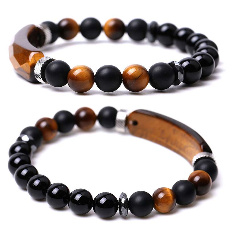 Buddha Stones天然クリスタルブルーアベンチュリンヒーリングブレスレット