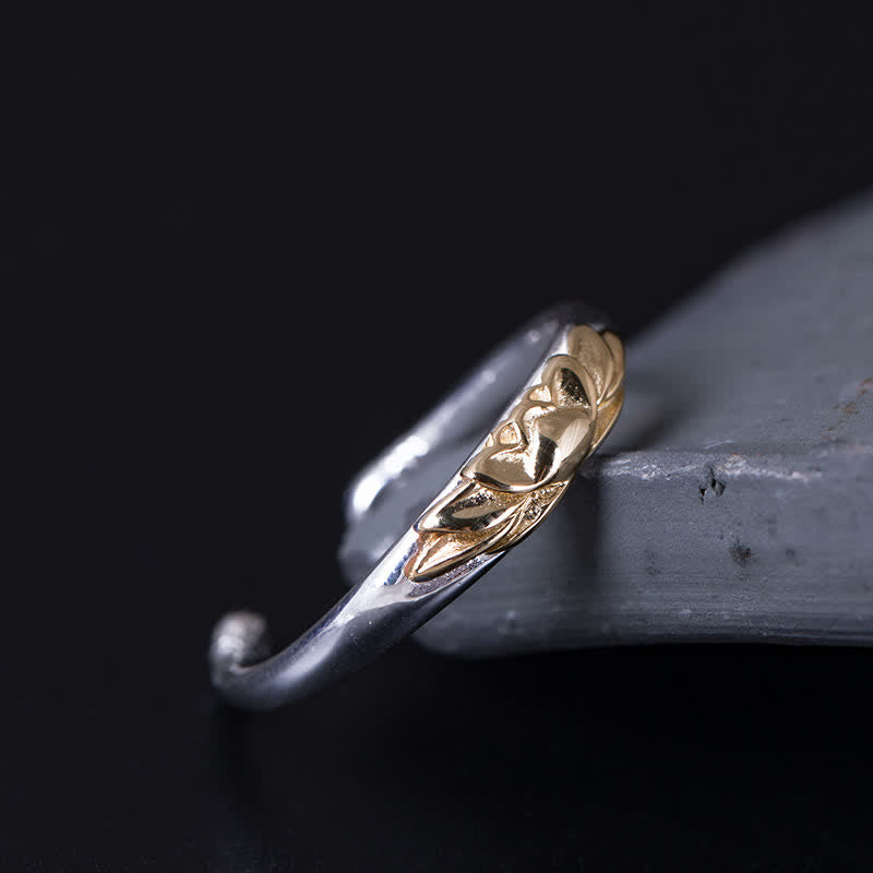 Buddha Stones925スターリングシルバー 蓮の花 新たな始まりのリング - image 2