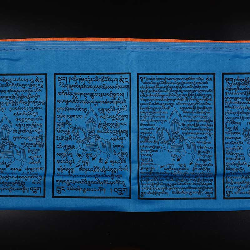 Buddha Stones チベット五色風馬縁起屋外用祈祷旗25枚セット - image 16
