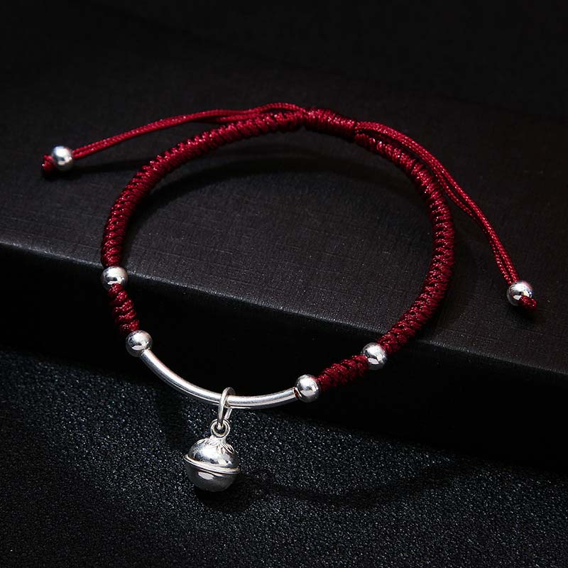 Buddha Stones風水ラッキーレッドストリングベルブレスレット