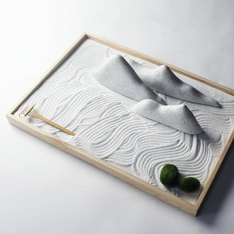 Buddha Stones岩 風景 瞑想 悟り 禅 庭 装飾 - 白 - ツーグラス - image 7