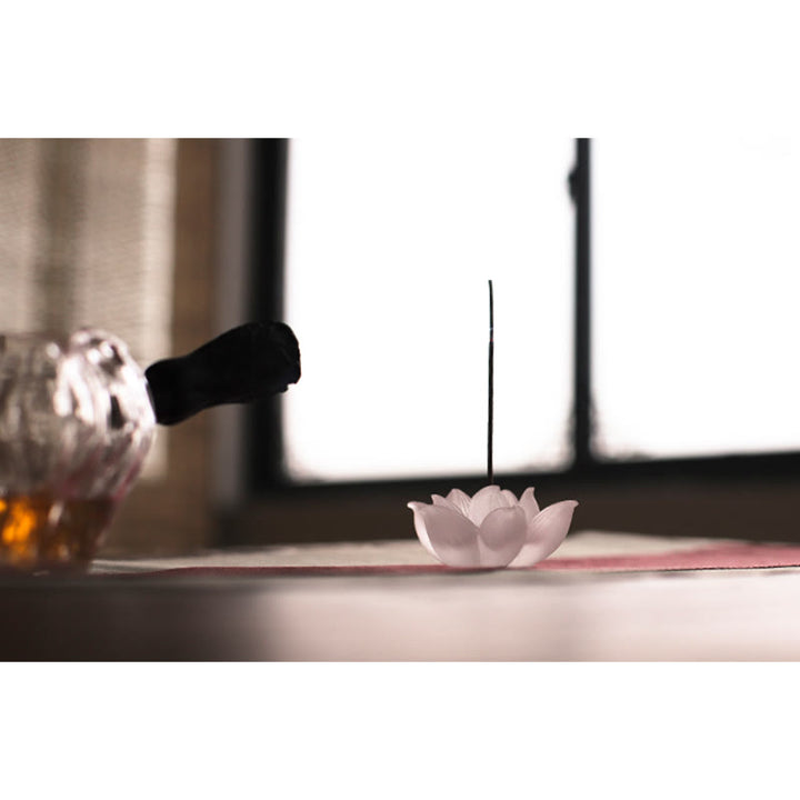 Buddha Stonesミニ蓮華琉璃クリスタルヒーリング瞑想スティック香炉