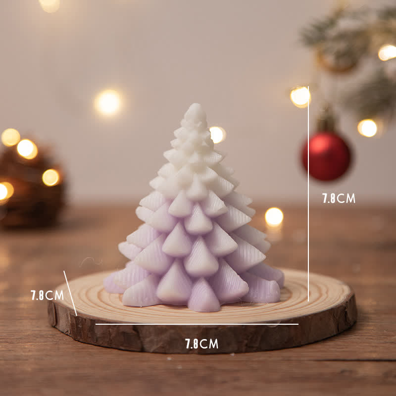 クリスマスツリーの香りのソイワックスキャンドル 家族や友人へのギフト