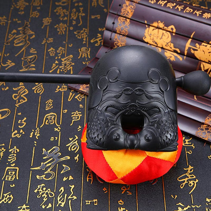 Buddha Stonesの模様 マインドフルネス 仏教寺院 木魚 木製の魚の太鼓