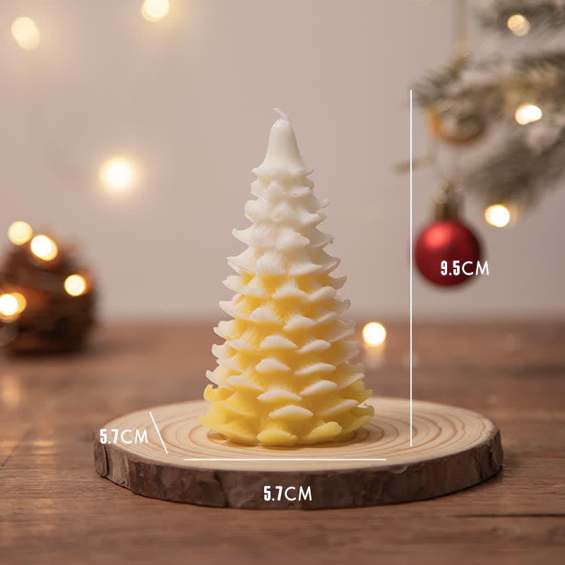 クリスマスツリーの香りのソイワックスキャンドル 家族や友人へのギフト