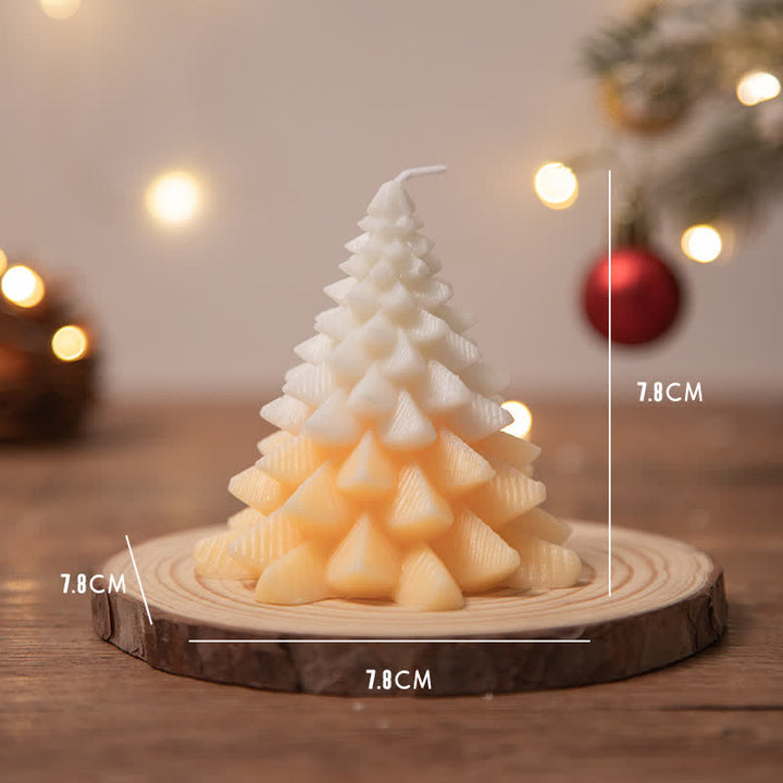 クリスマスツリーの香りのソイワックスキャンドル 家族や友人へのギフト