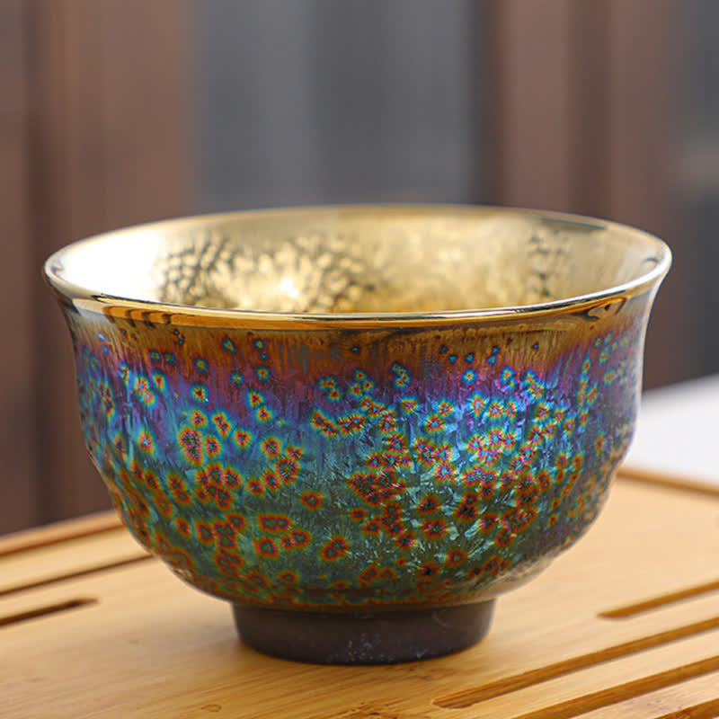 Buddha Stonesカラフルな陶器のティーカップ ティーカップ - 9cm×5.5cm×160ml - image 10