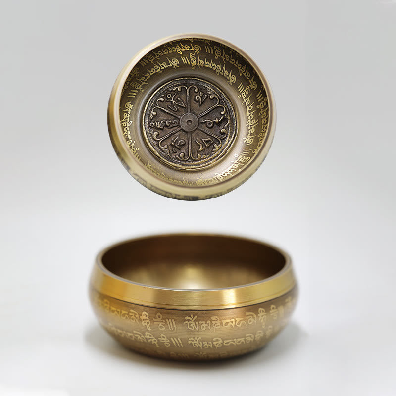 Buddha Stones チベット瞑想用サウンドボウル　ヒーリングとマインドフルネスのための手作りシンギングボウルセット - image 9