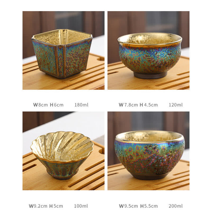 Buddha Stonesカラフルな陶器のティーカップ ティーカップ - image 32