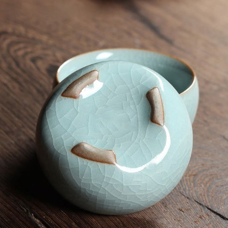 Buddha Stonesカラフルな鯉の陶器ティーカップ カンフーティーカップボウル
