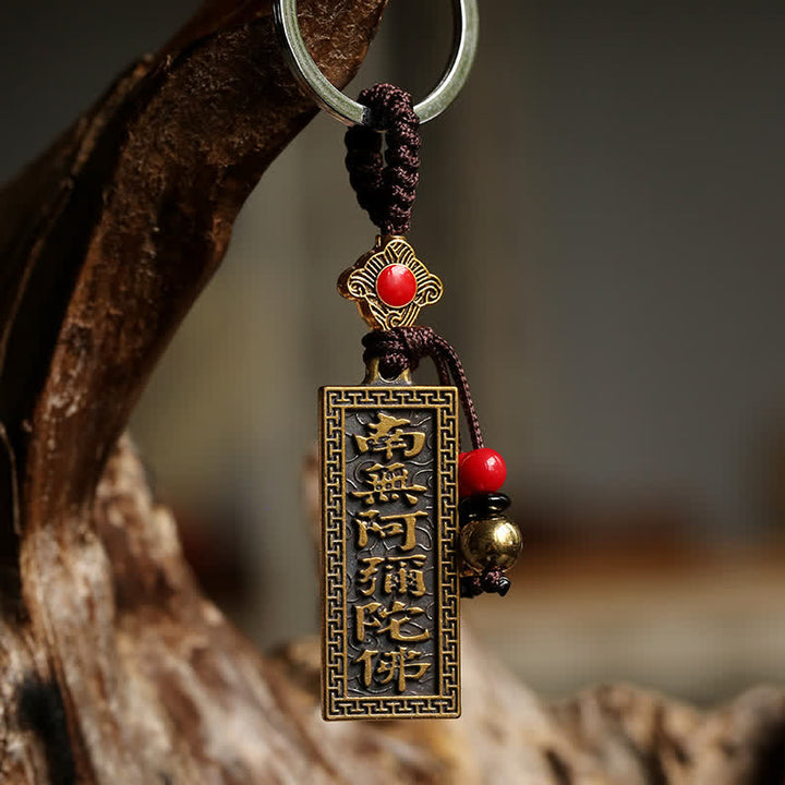 南無阿弥陀仏の平和の祝福キーホルダー