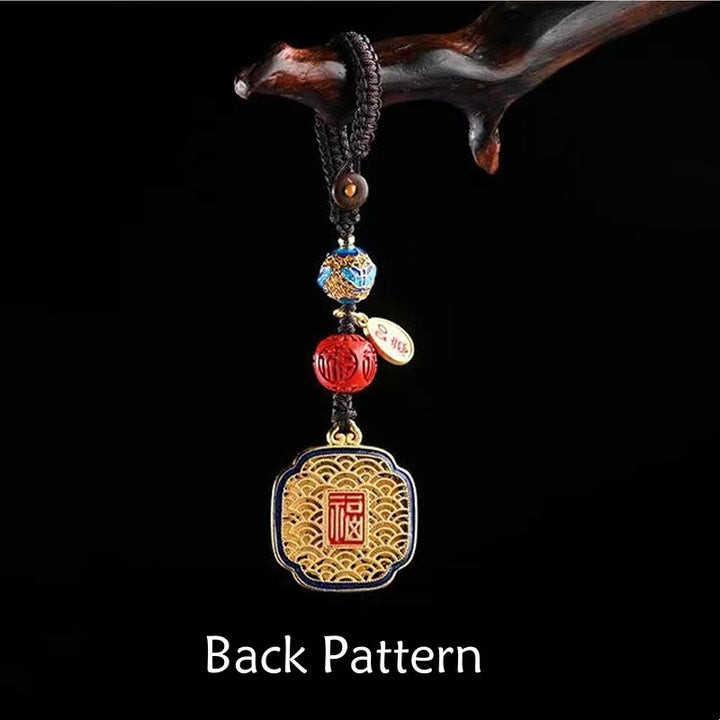 Buddha Stones福文字 祝福 如意 チャーム キーチェーン