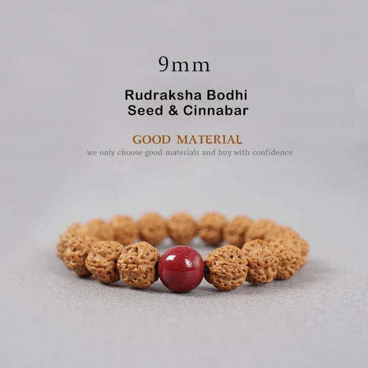Buddha Stonesチベット ルドラークシャ 菩提樹 シード ビーズ アンバー ターコイズ 富のブレスレット