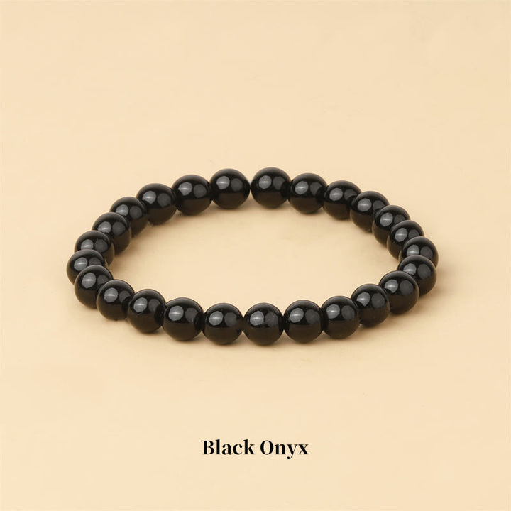 Buddha Stones 天然石クォーツ ヒーリングブレスレット