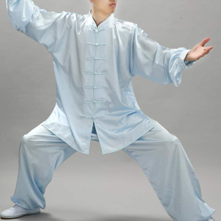 Buddha Stonesシンプルな柄 瞑想 祈り スピリチュアル 禅 太極拳 気功 練習 ユニセックス 服セット