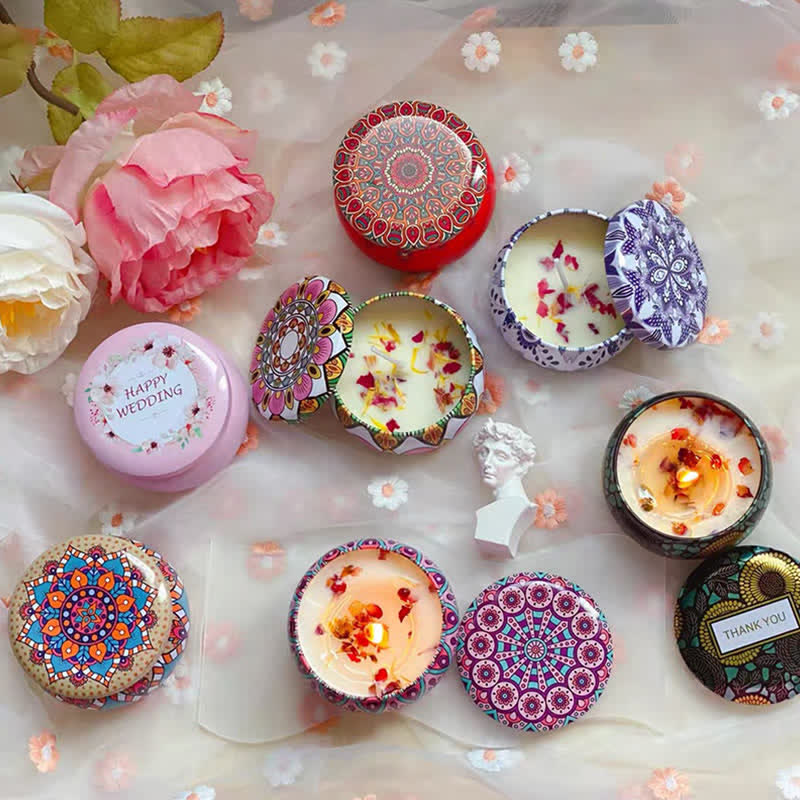 ホワイトティー、ジンジャーフラワー、ラベンダー、クチナシの香りのソイワックスキャンドル。ご家族やご友人へのギフトに。 - image 35