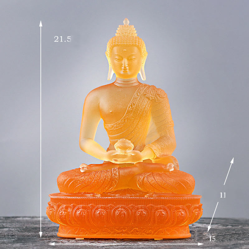 Buddha Stones手作り 置物 劉里 芸術作品 静寂の像 家へのお供え物 装飾