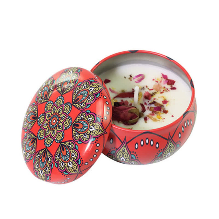 ホワイトティー、ジンジャーフラワー、ラベンダー、クチナシの香りのソイワックスキャンドル。ご家族やご友人へのギフトに。 - サンダルウッド - image 19