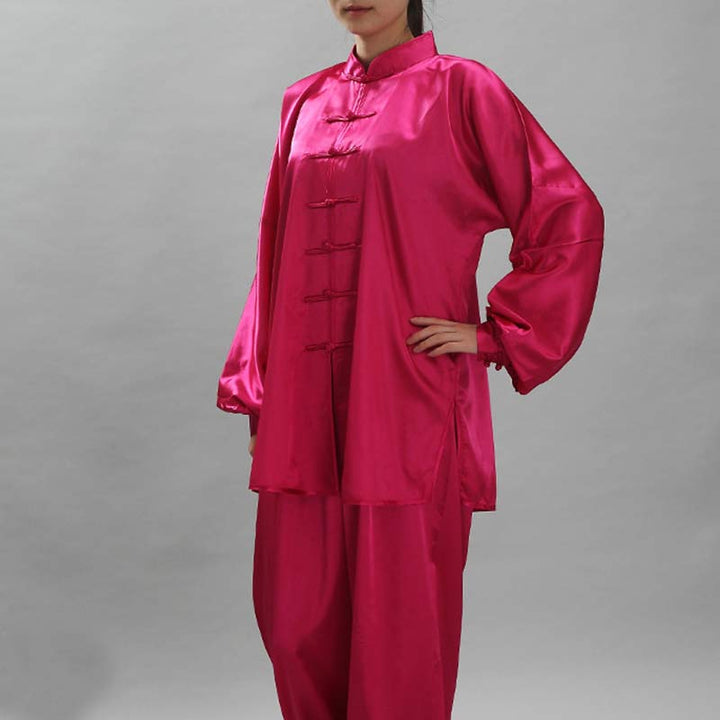 Buddha Stonesシンプルな柄 瞑想 祈り スピリチュアル 禅 太極拳 気功 練習 ユニセックス 服セット - インディアンレッド - 2XL- 米国/UK/AU/ EUのXLに適合 - image 27