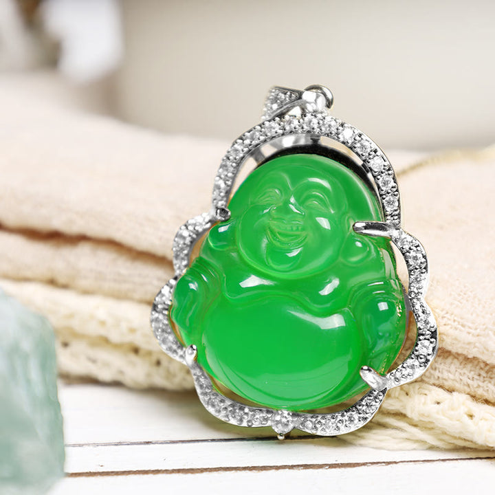 Buddha Stones ラッキースマイル仏様ネックレス／幸運お守り - image 10