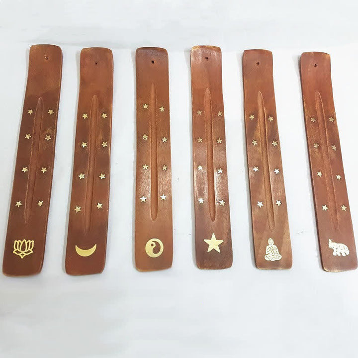 手作り木製香炉飾り（ランダムタイプ）