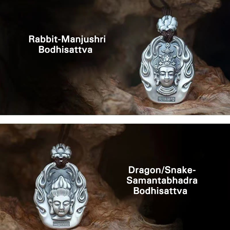 Buddha Stones十二支誕生仏オーム・マニ・パドメ・フムフム 蓮の慈悲のネックレスペンダント - image 22