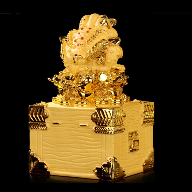 Buddha Stones風水 金運 蛙像 幸運 富 装飾 - image 4
