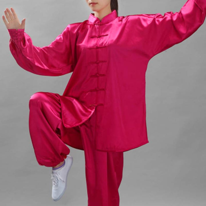 Buddha Stonesシンプルな柄 瞑想 祈り スピリチュアル 禅 太極拳 気功 練習 ユニセックス 服セット - image 28