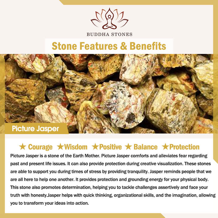 Buddha Stones 天然石クォーツ ヒーリングブレスレット