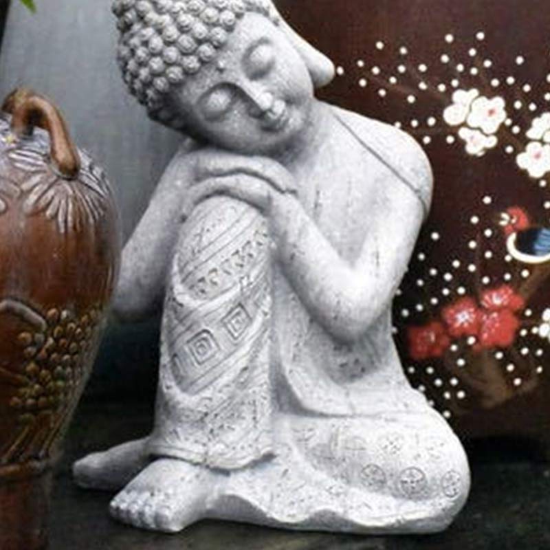 Buddha Stonesチベット瞑想 仏陀の祝福 慈悲 静寂 家の装飾