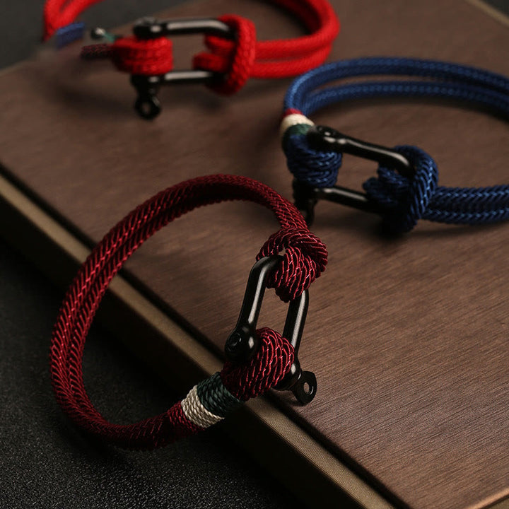 Buddha Stonesシンプルデザイン 幸運 ステンレススチール バックル ブレスレット