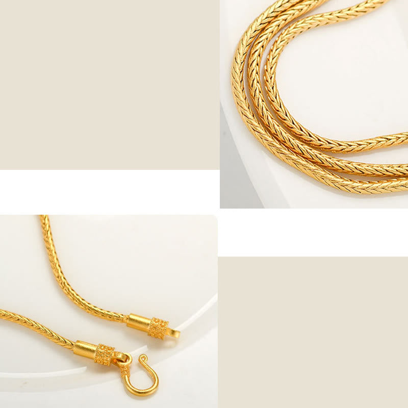 Buddha Stonesチベット 18K ゴールドオーム・マニ・パドメ・フム幸運の鯉 福 キャラクター インゴット 銅貨 平和ブレスレット