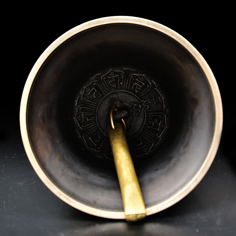 チベット彫刻仏龍風鈴銅製幸運壁掛け装飾 - image 5