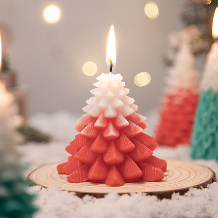 クリスマスツリーの香りのソイワックスキャンドル 家族や友人へのギフト