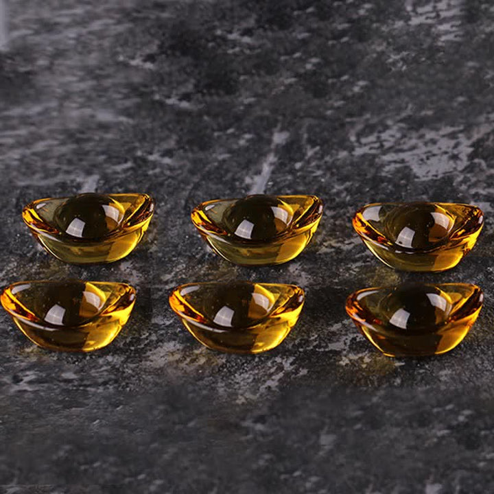 手作りのLiuliクリスタル宝ボウルアートピースホームデコレーション - image 9