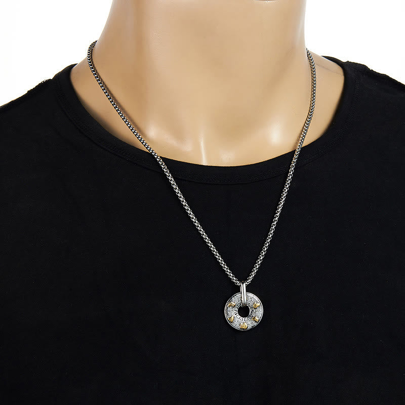 Buddha Stonesチベットオーム・マニ・パドメ・フム平和のお守りチャーム創造性 ネックレス ペンダント - image 7