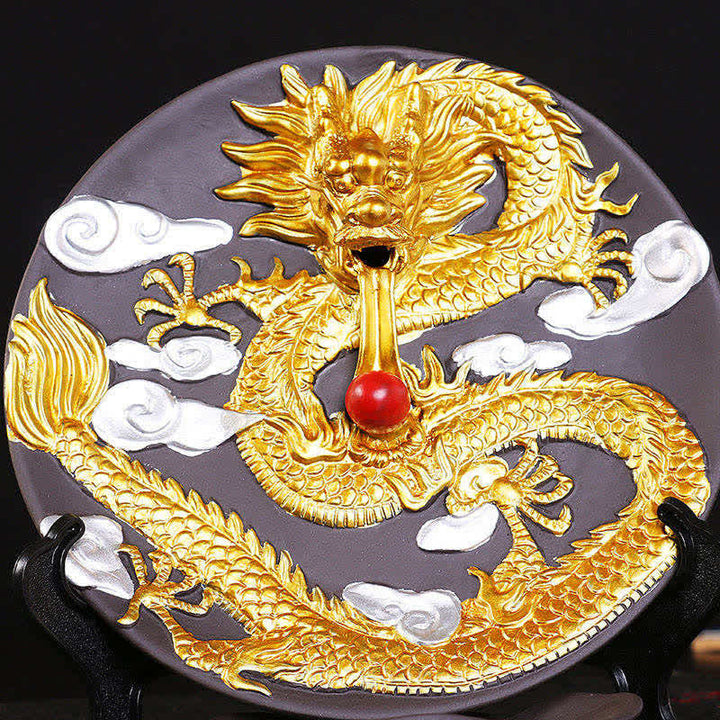 ドラゴンセラミック逆流煙噴水瞑想香炉