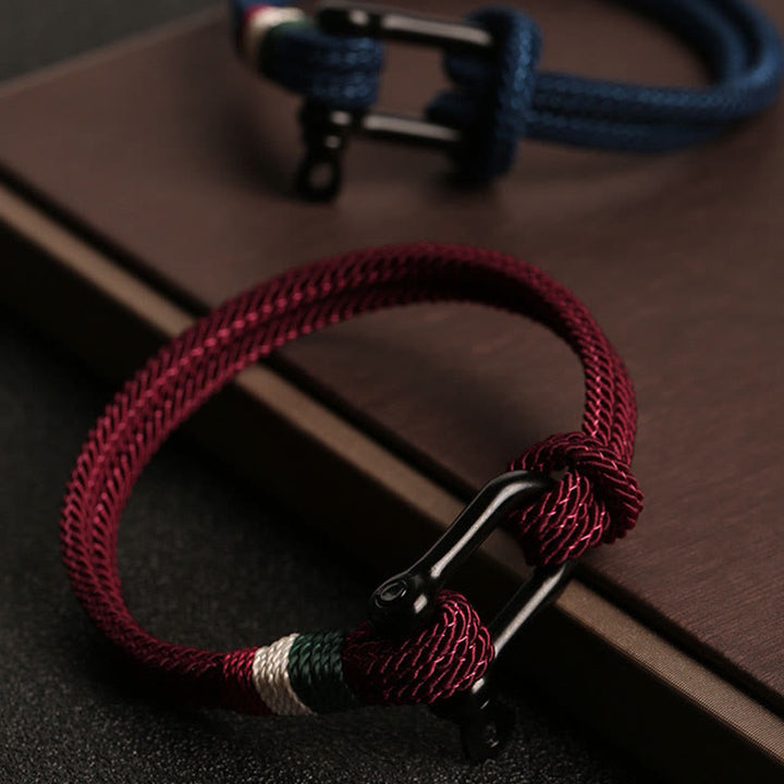 Buddha Stonesシンプルデザイン 幸運 ステンレススチール バックル ブレスレット