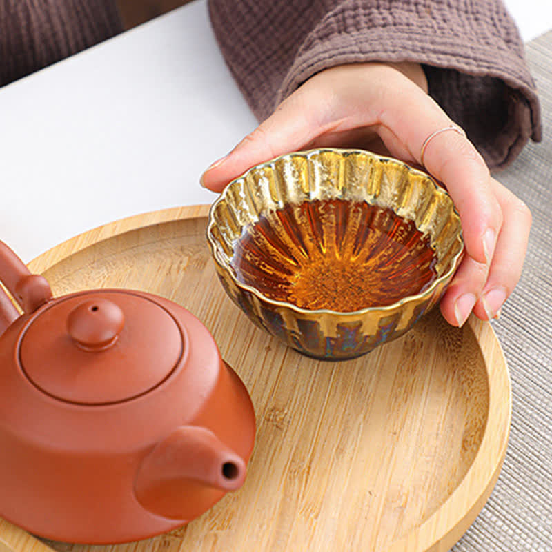 Buddha Stonesカラフルな陶器のティーカップ ティーカップ - image 3