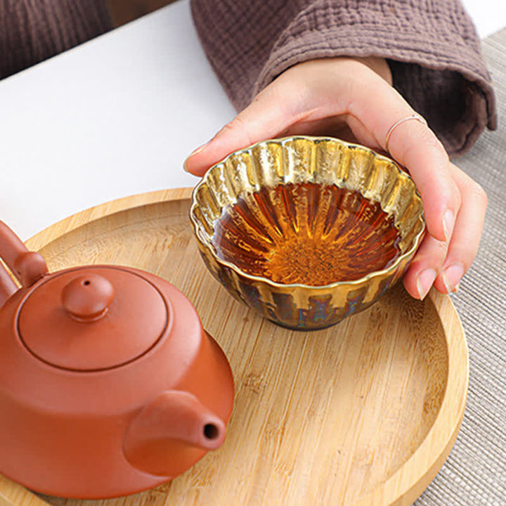 Buddha Stonesカラフルな陶器のティーカップ ティーカップ - image 3