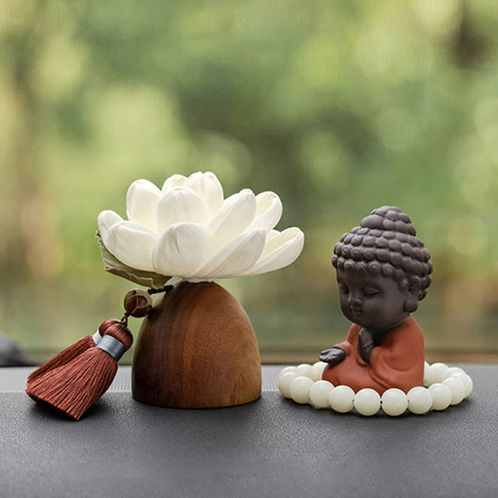 黒桃の木の仏花の癒しの装飾 - image 0