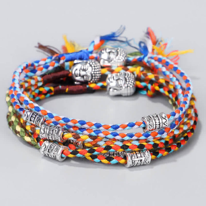 Buddha Stonesヘッドセレニティストリングブレスレット
