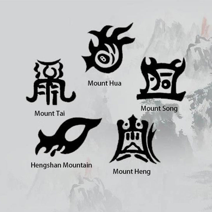 Buddha Stones黒曜石 道教 五大聖山 九字真言 彫刻 浄化 陰陽 ネックレス ペンダント - image 13