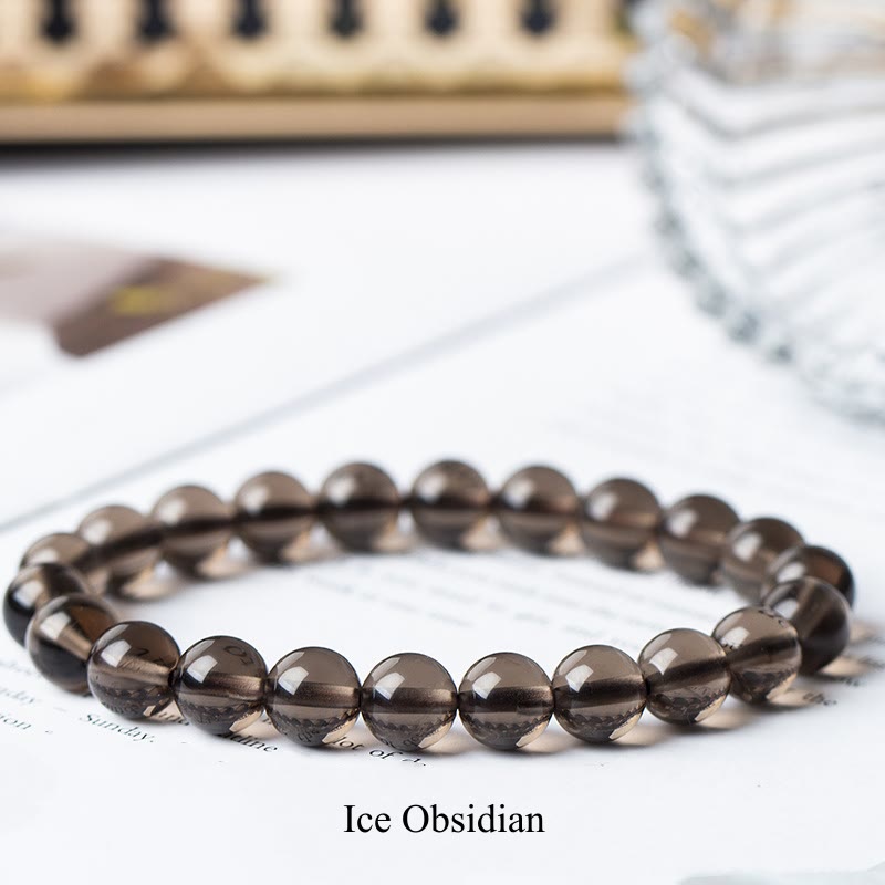 Buddha Stones 天然石クォーツ ヒーリングブレスレット