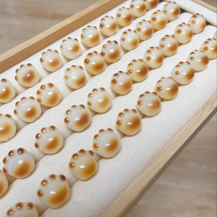 Buddha Stonesかわいい猫の足爪 菩提樹 平和ブレスレット - image 19