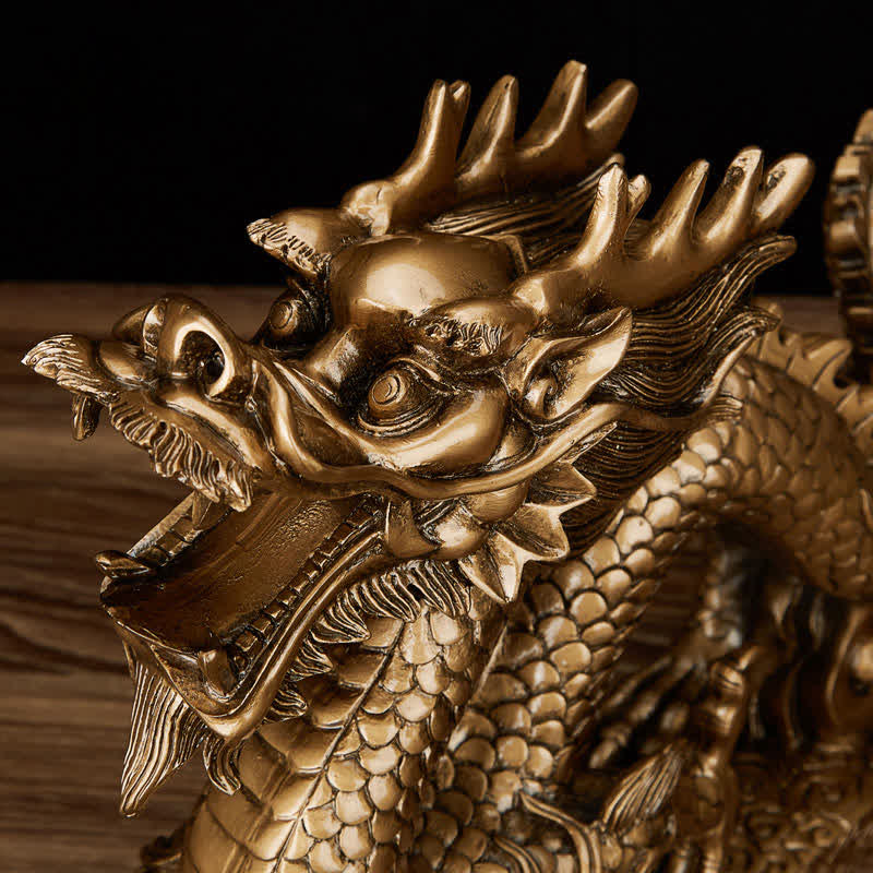 Buddha Stones風水 龍 吉兆 雲 富 幸運 装飾 - image 14