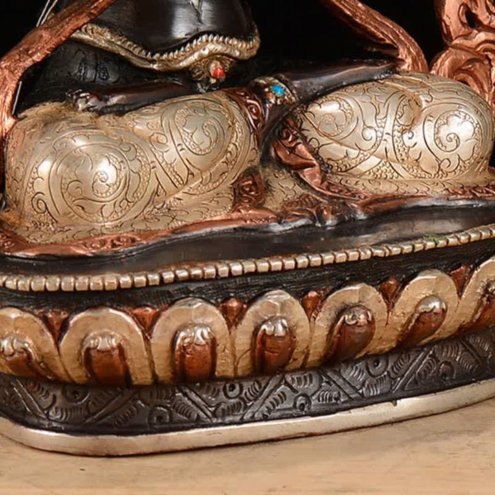 観音菩薩四臂守護銅像装飾 - image 12