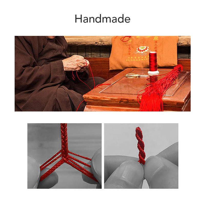 Buddha Stones手作り五色糸守護ブレスレット